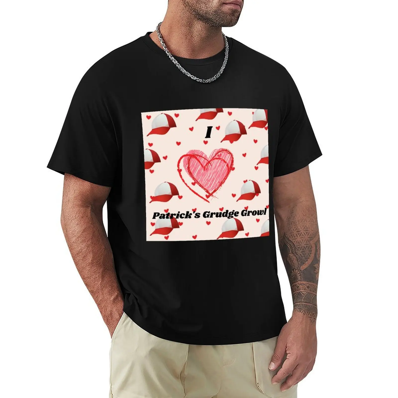 Grudge Growl T-Shirt Large Size Casual Short Sleeve Top