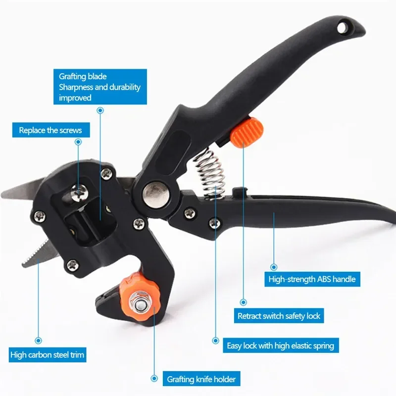 Grafting Tool Professional Pruner Branch Cutter Shears For Fruit Tree Plant Trimming