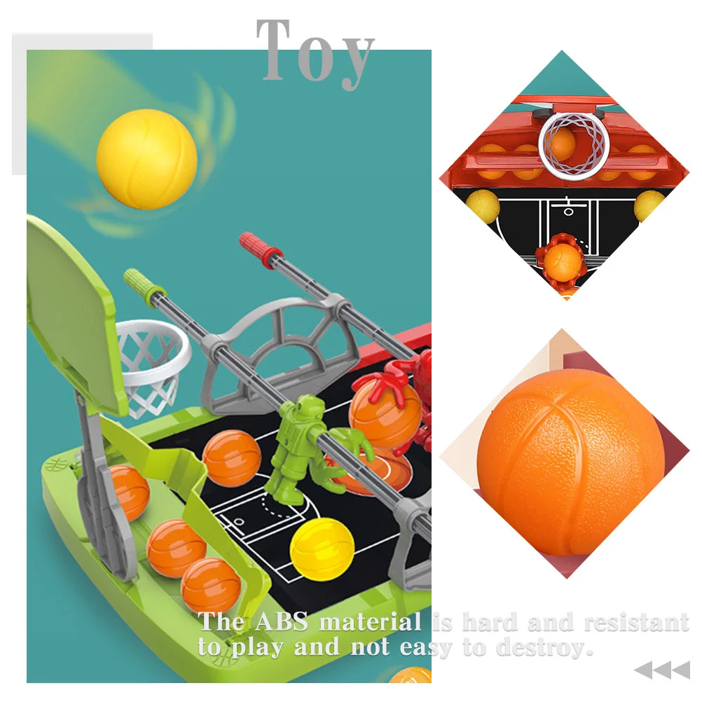 Basketball Game Machine Child Toy Interactive Plaything Abs Table Battle Toys Children Board