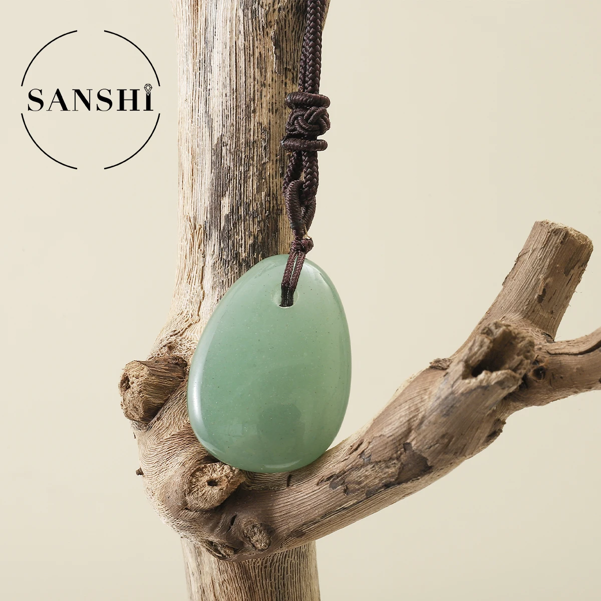 Natural Quartz Water Necklace Pendant Quartz Tiger Eye Stone Rose Quartz Raw Stone Polished Oval Pendant Necklace Holiday Gifts