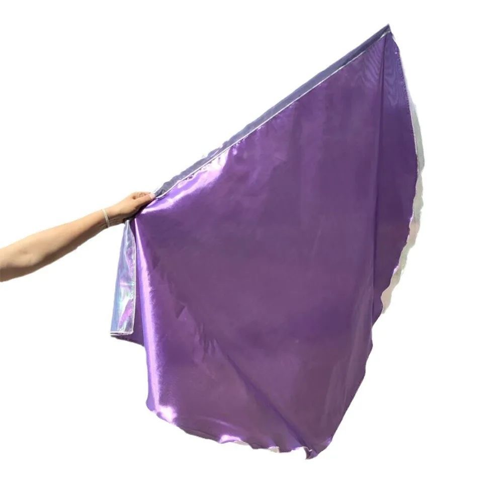 

with Telescopic Sticks Belly Dance Accessories Props Multicolor Lightweight Semi-circular Flags Scalable Rods Dance Props