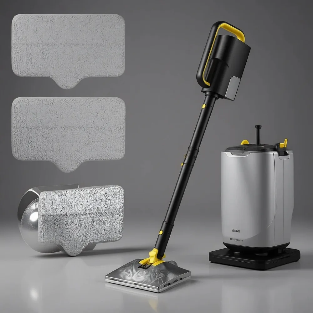 

Моющиеся многоразовые насадки из микрофибры для паровой швабры для уборки пола и ковров, 6 штук в упаковке