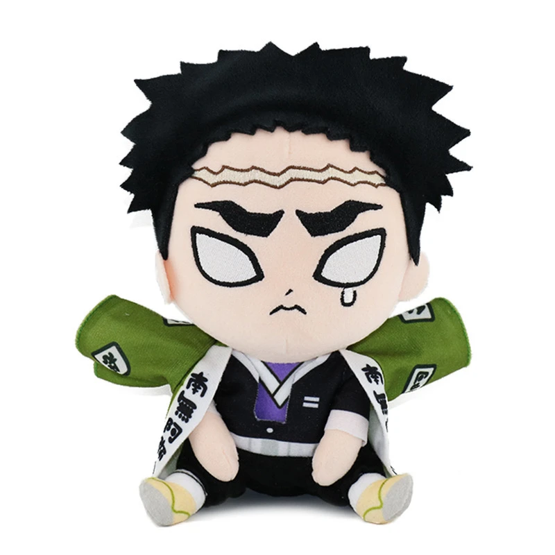2025 New 20CM Product Japanese Anime Ghost Slayer: Blade Plush Doll Tanjiro Nezuko Game Peripheral Children's Doll Kawaii Pillow - Image 3