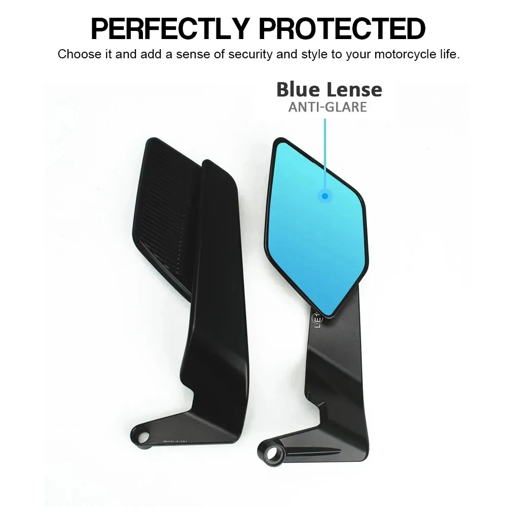 Handlebar Motorcycle Mirrors Adjustable Foldable Hd View Mirror Compatible For HONDA Hornet HORNET CB750 CB600F CB600F CB650F