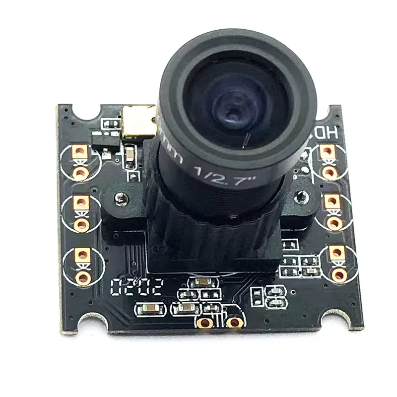 1920 x 1080 2MP HD1080P GC2053 USB Camera Modules FF 90° 30FPS MJPEG, YUV2 For Face Recognition