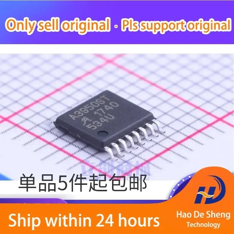 

10 шт./лот A3950SLPTR-T A3950ST Микросхема управления двигателем TSSOP16, новая, оригинальная, в наличии