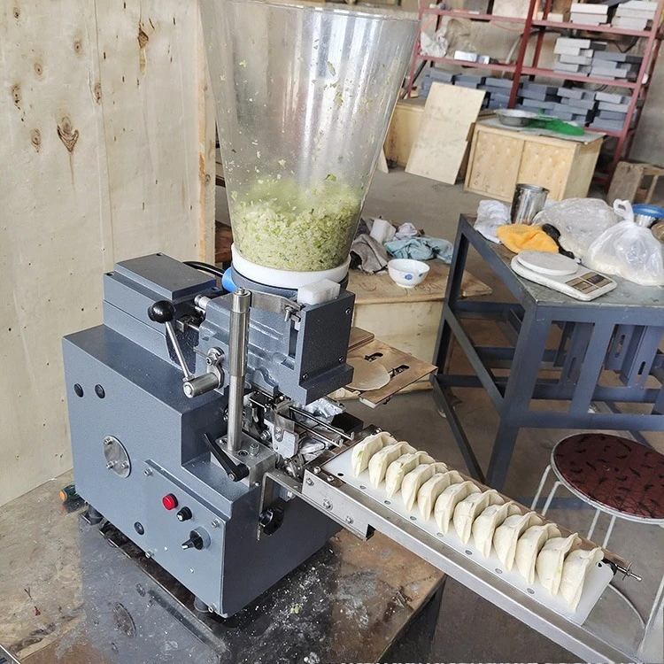 Small desktop fried dumpling machine semi-automatic steaming dumpling machine, Japanese imitation manual pot sticker machine, sh