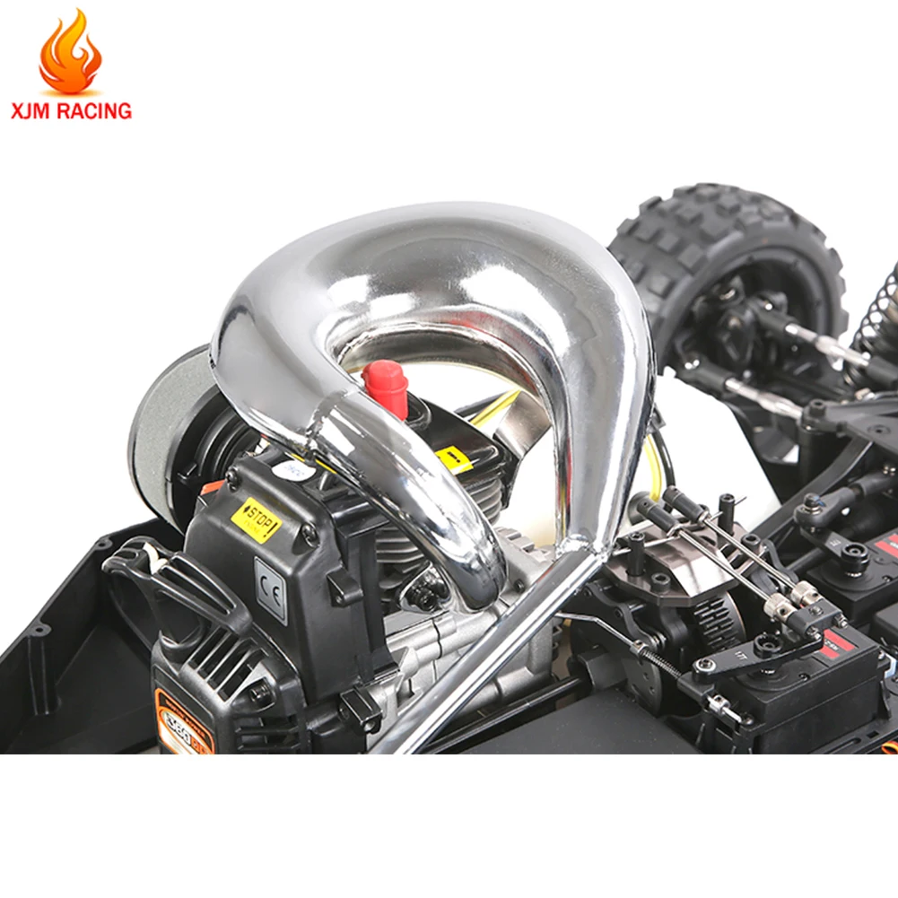 Whirlpool Exhaust Pipe (General Sections of The Power) for 1/5 Losi 5ive-T ROFUN ROVAN LT King Motor X2 Rc Car Parts