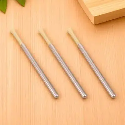 

3pcs Brush Set Powder Fan Makeup Tools Durable Manmade Fiber Smooth Handle Daily Use Easy Clean Gift Makeup Lovers