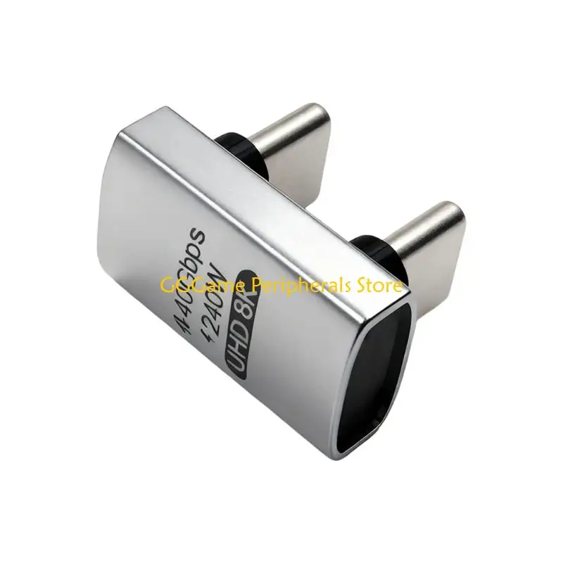 U55B USB to Type C Adapter Support 8K Video Transfer And 240W Fast Power Delivery