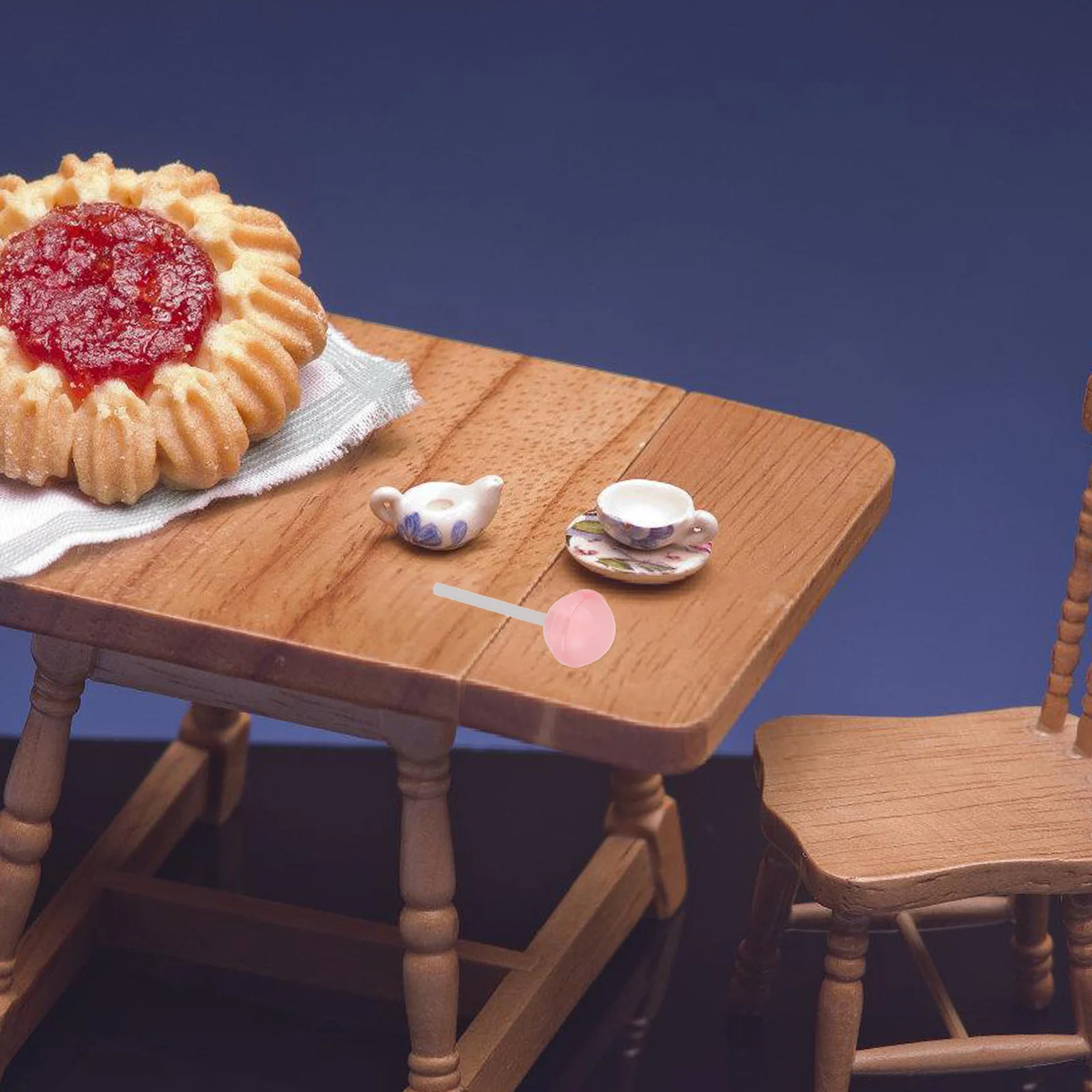 12Pcs Simulation Lollipop Prop Durable Reusable Decoration Party Scene Photography Photo Prop Candy Ornaments Fake Lollipop