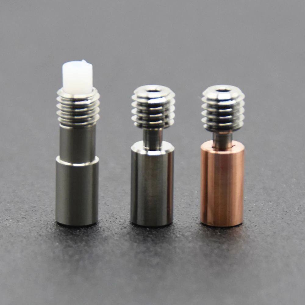 Ender3 S1 3D Printer Throat Bimetal Heat Break Throat Titanium Alloy For Sprite Extruder Ender 3 S1 Pro Hotend 3D Printer