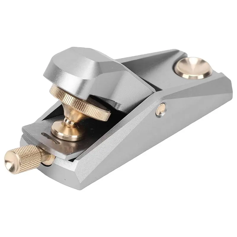 Low Angle Block Plane 33 Degree For Miniature Model Aluminum Alloy Body Portable Woodworking Hand Planer-B51B
