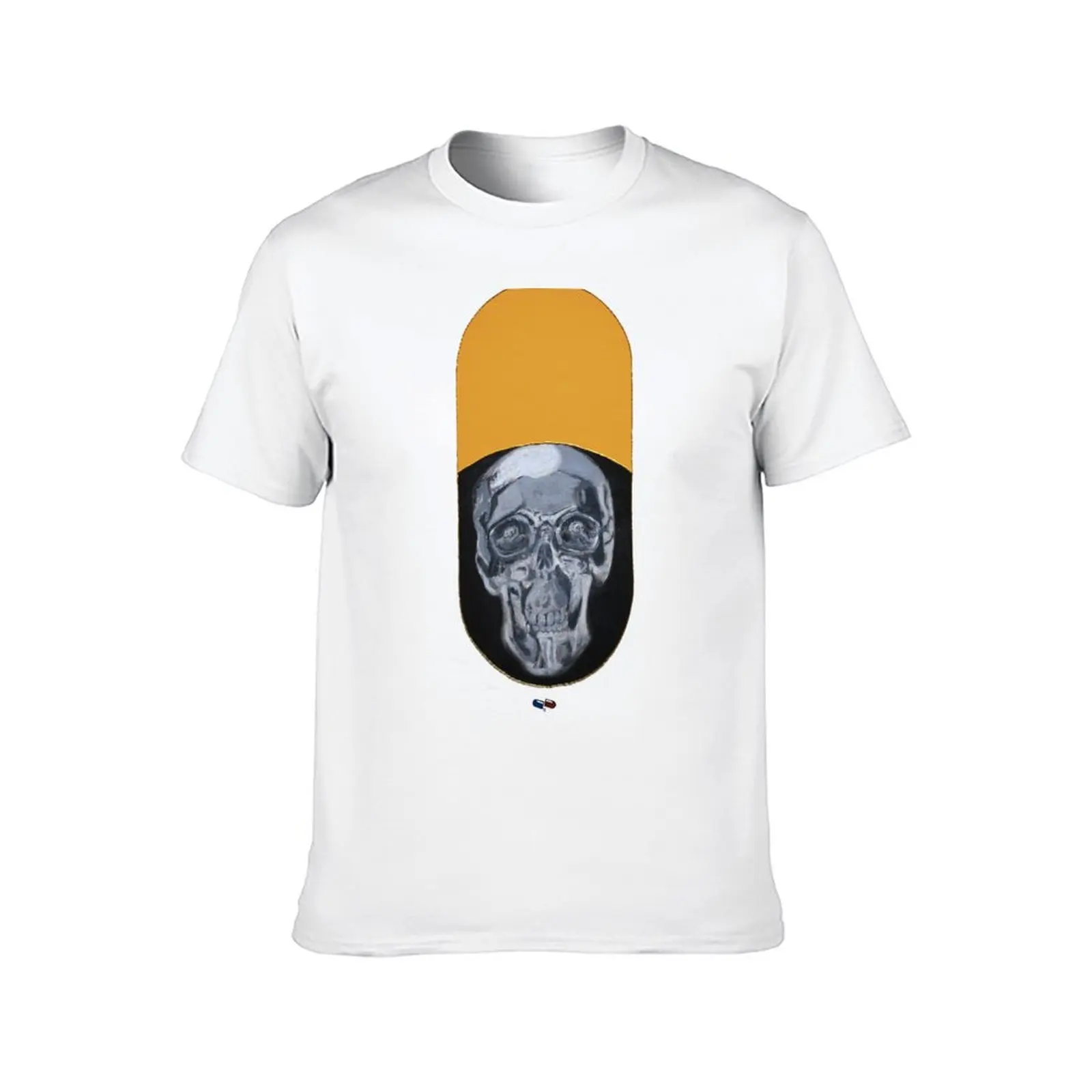 Society's Pills by Pedro Ramalho T-Shirt t shirt man cotton anime tshirt T-Shirt - view 2