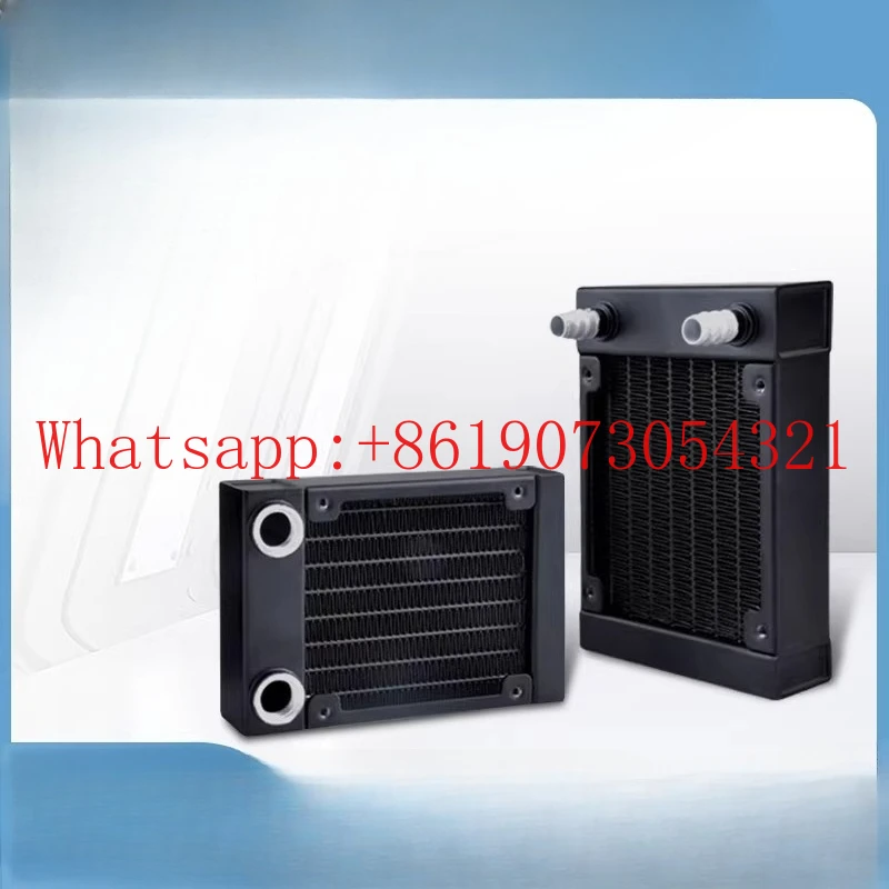 

Чистый алюминий, 80 рядов, 160 рядов с водяным охлаждением, шасси ITX, мини-двигатель, электрический трекционный охлаждающий ряд, компьютерный радиатор «сделай сам»