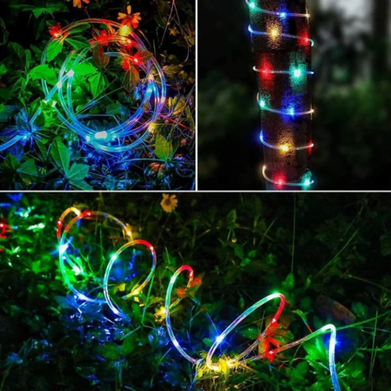 Solar String Lights Garden Wat - огляд і ціна Rope Light Decoration