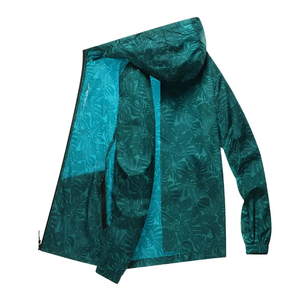 

Men Summer Jacket Cooling Sun Protection Clothing Plus Size Hiking Fishing Sun Protection Clothing