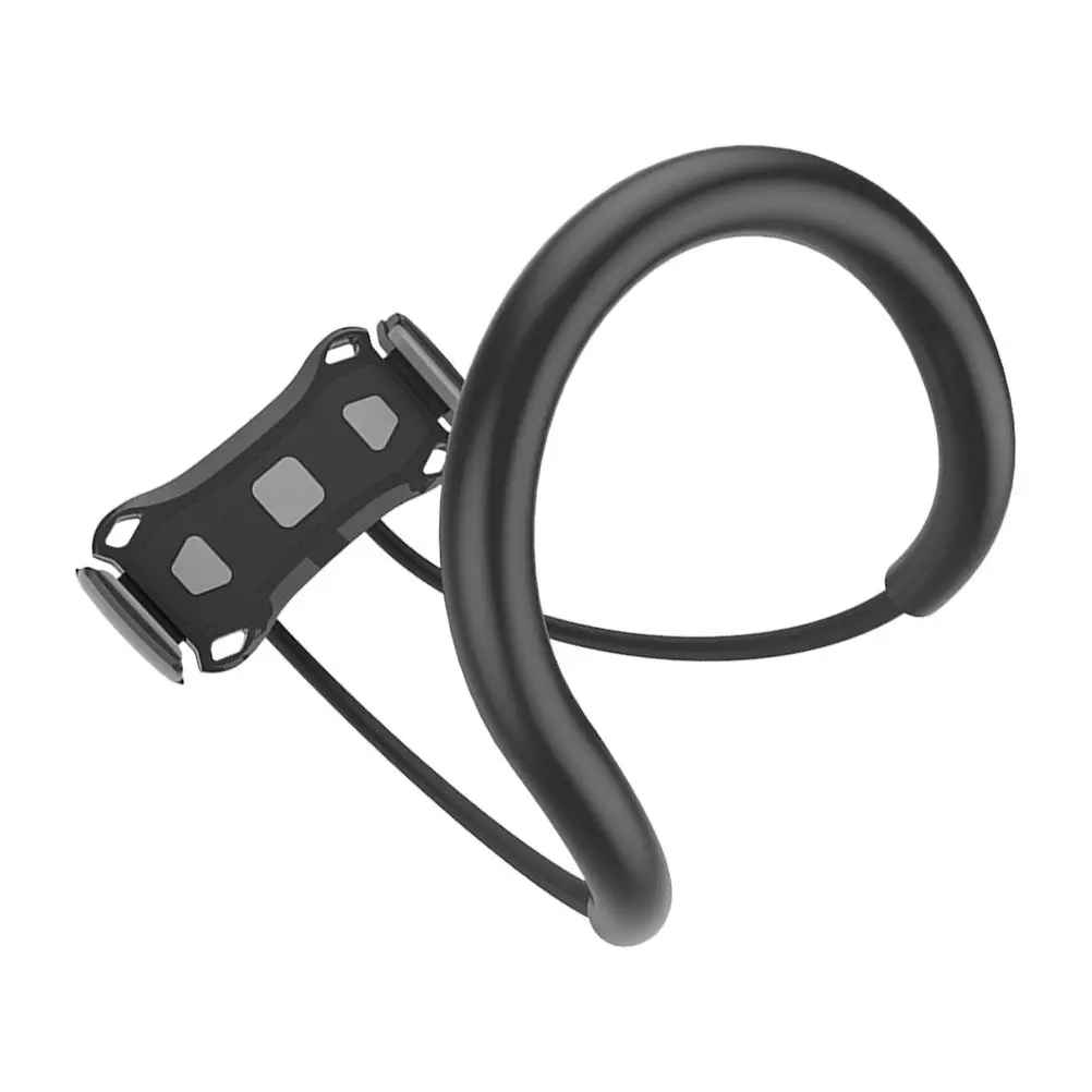 Soporte universal ajustable y flexible para colgar el teléfono en el cuello, resistente a golpes, antideslizante y cómodo, ideal para teléfonos móviles y tabletas.