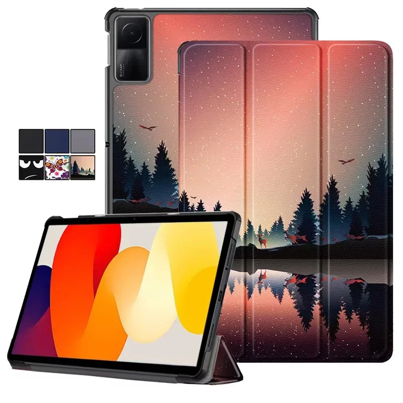 

Для Funda Xiaomi Redmi Pad SE 11 2023, чехол с милым единорогом и бабочкой, жесткий ПК, задняя панель для планшета Redmi Pad SE 11 дюймов, чехол