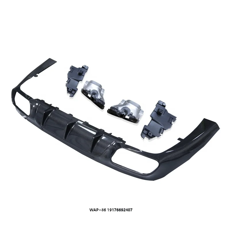 

Carbon Fiber C257 Rear Bumper Lip for CLS400 CLS550 CLS63 Sedan20 18-2021