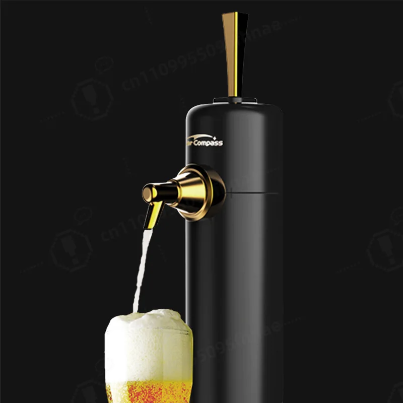 Desktop Beer Foam Machine, Ultrasonic Vibration Beer Frother, Beer Bubble Maker for Bar Home Party
