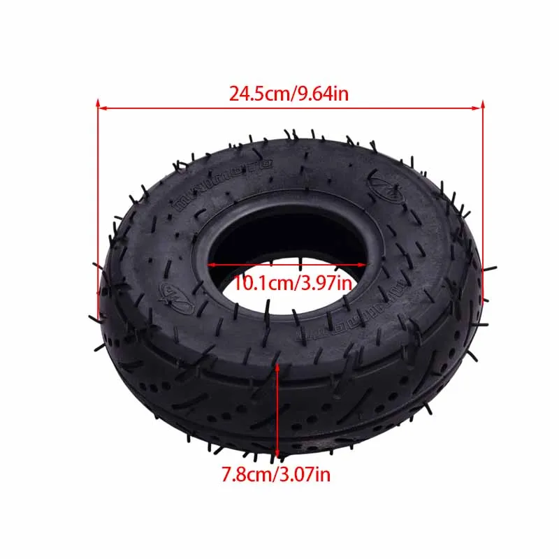 Good Quality 10x3.50-4 Inner Tyre 10x350-4 Pneumatic Wheel Tire for Electric Scooter, Trolley, Tiger Cart Accessories