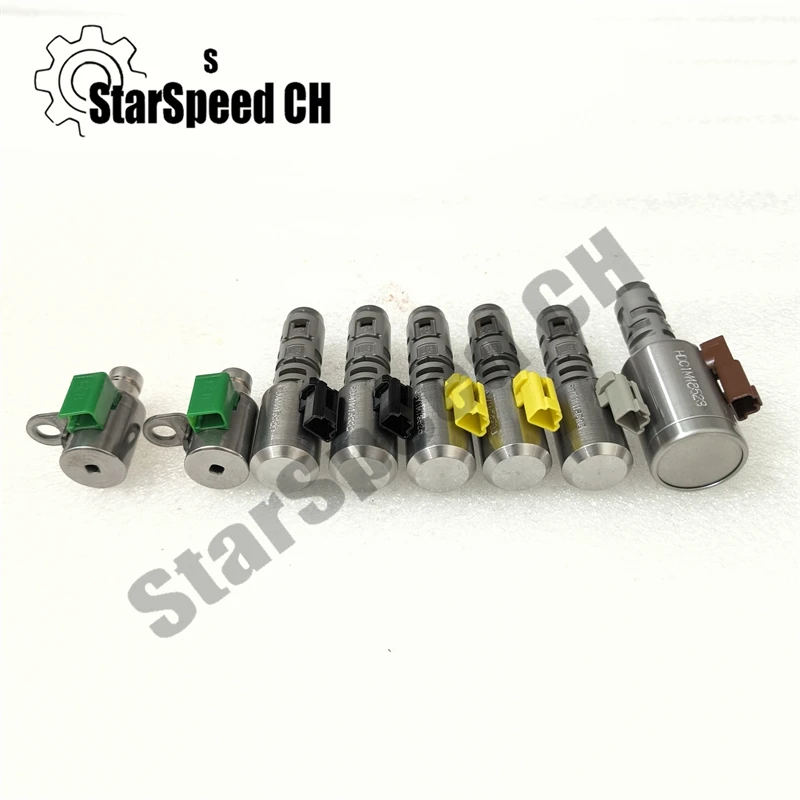 حقيقي 09M TF61SN TF-61SN 6 سرعات نقل التحول الملف اللولبي عدة لأودي A VW Tiguan 09M325039A