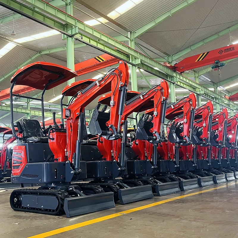 Máy Móc Xây Dựng Trung Quốc Máy Xúc Hãng Sản Xuất 1000Kg Xe Đào Đất Mini LT1010 Mini Đào 1Ton Nhỏ Bagger Bán Chạy