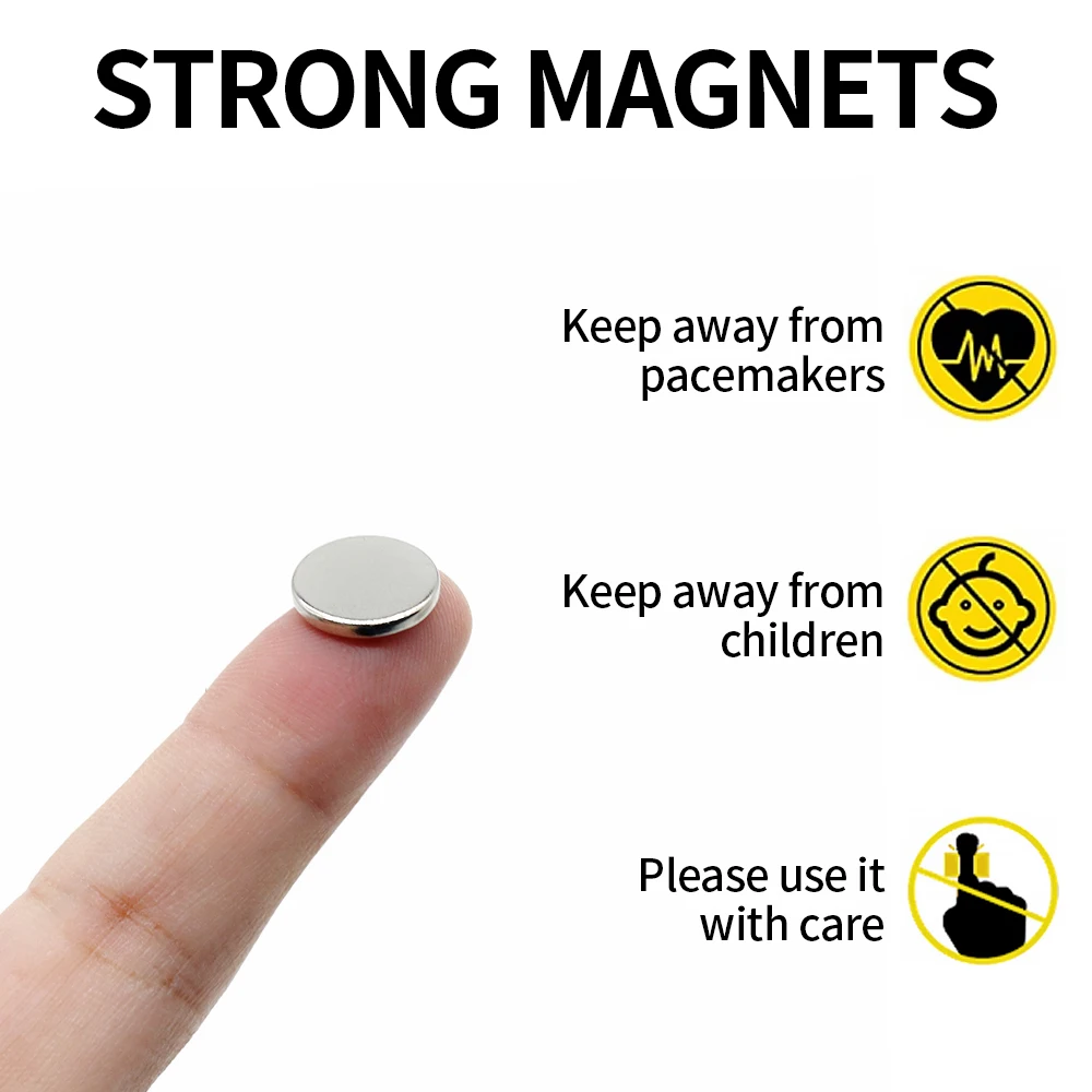 12x2mm Round Super Strong Neodymium Magnet N35 Powerful Magnetic NdfeB Permanent Refrigerator Magnet imanes DIY