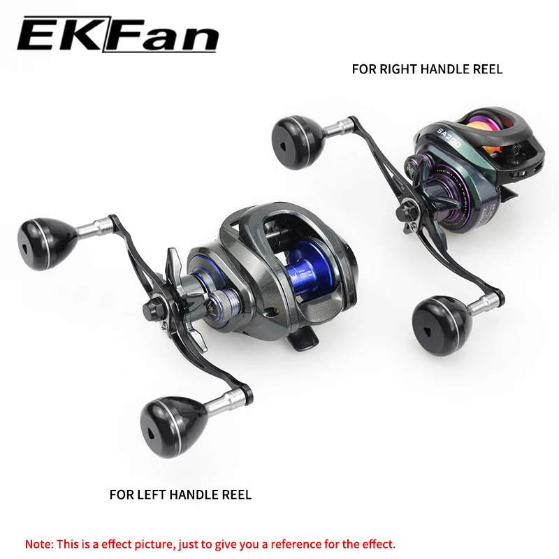 EKFan 130/140mm Baitcasting-Rollenhebel für A/S/D 7*4/8*5mm Loch Ultra-leichter 30g Aluminiumlegierung BC Rollenhebel Köderrollenhebel – Detail 3