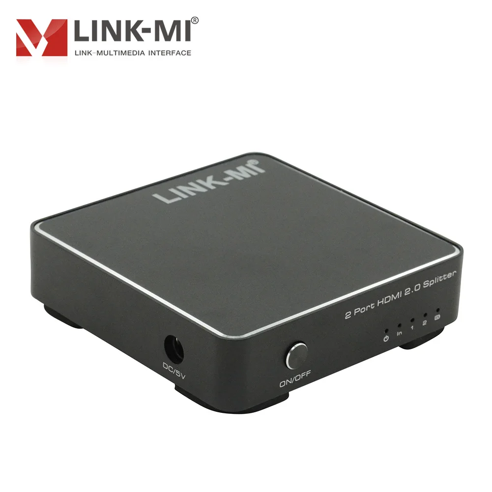 4K HDMI スプリッター 1 入力 2 出力 TV およびプロジェクター用 HDMI スプリッター デュアル モニター用 1080P HDMI スプリッター