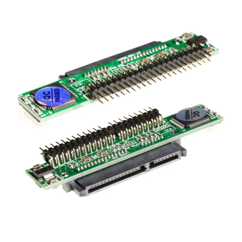 1PCS SATA to IDE アダプター、2.5 インチシリアル ATA HDD ハードディスクドライブまたは SSD を 44 ピンオス PATA ポート (パラレルタイプ) に変換します。