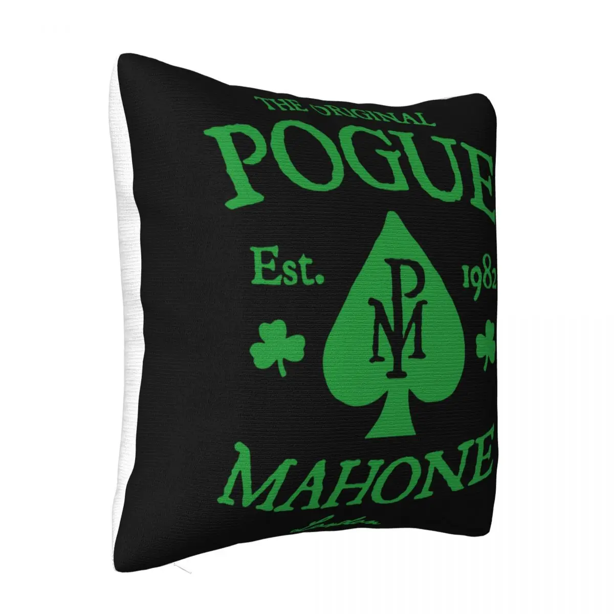 The Pogues Pogue Mahone Irish Punk Rock Folk Shane Mcgowan New Black Swea Pillow Case