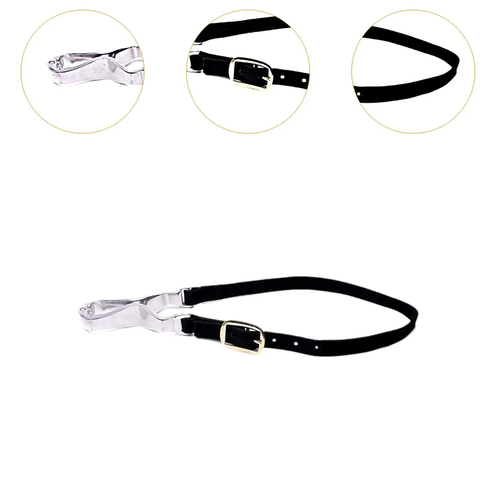 Horse Throat Clip Portable Professional Flexible and Tough Correct Horse Swallowing Habit Horse Mouth Draw Gag for Horse Owners