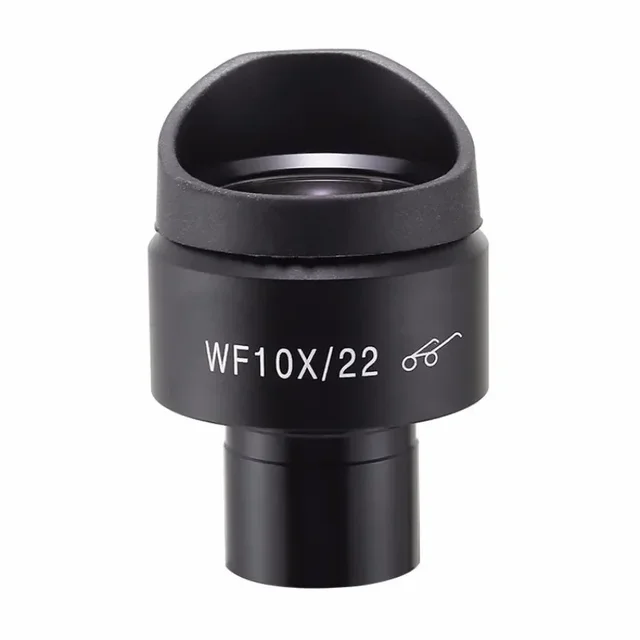 Okular mikroskopu biologicznego WF10X szerokokątny z regulacją dioptrii, wysoki punkt oczny 23.2mm, zamiennik okularu Olympus Nikon