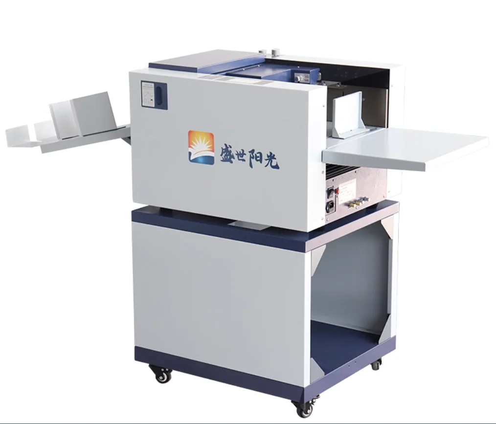 Full Automatic Paper Creasing and Perforating Machine 2 in 1 with Book Spine Creasing Function with Paper Auto Feeding Device