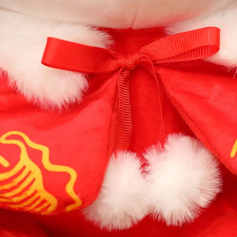 Chinese New Year Dragon Plush Doll Cute Soft Stuffed Toy Auspicious Doll for Birthday Bedroom Spring