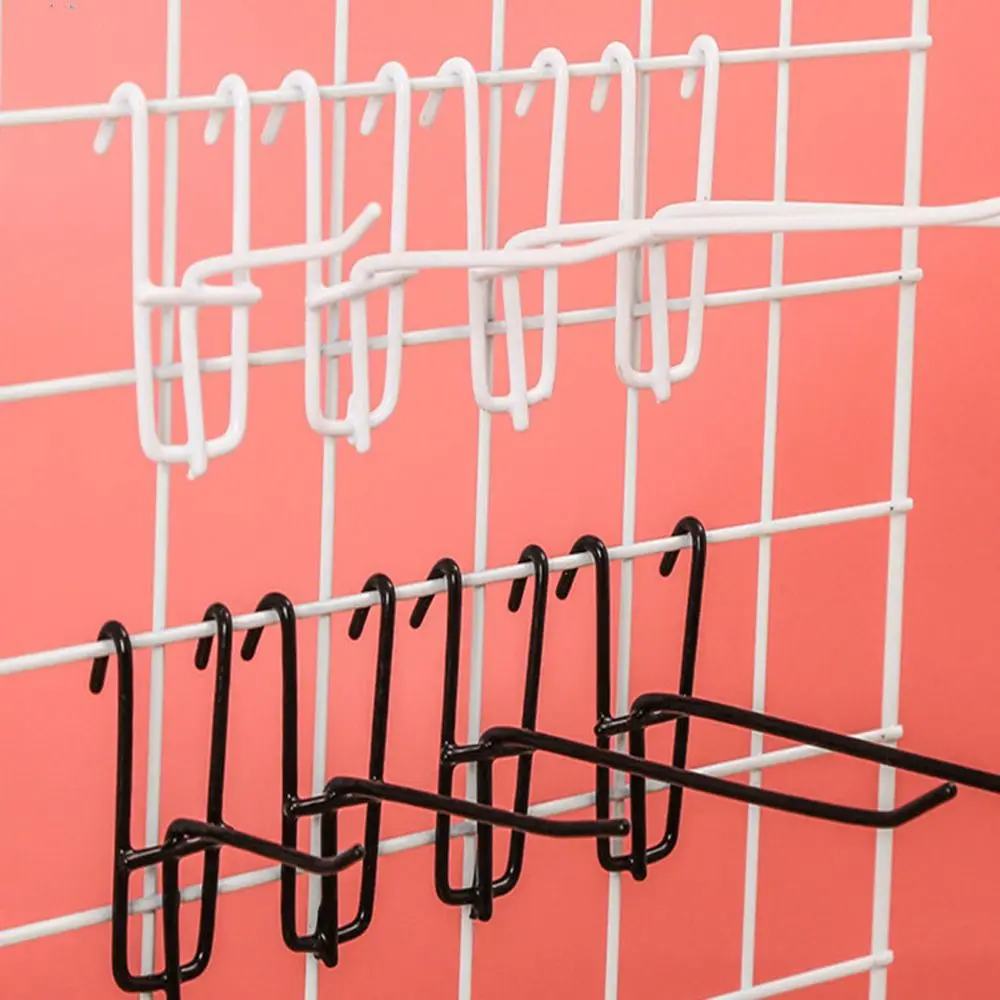 

1PC Storage Display Multi-Purpose Net plate hook Hanging Wire Hook Display Hook Shelf Hook Netting Hook