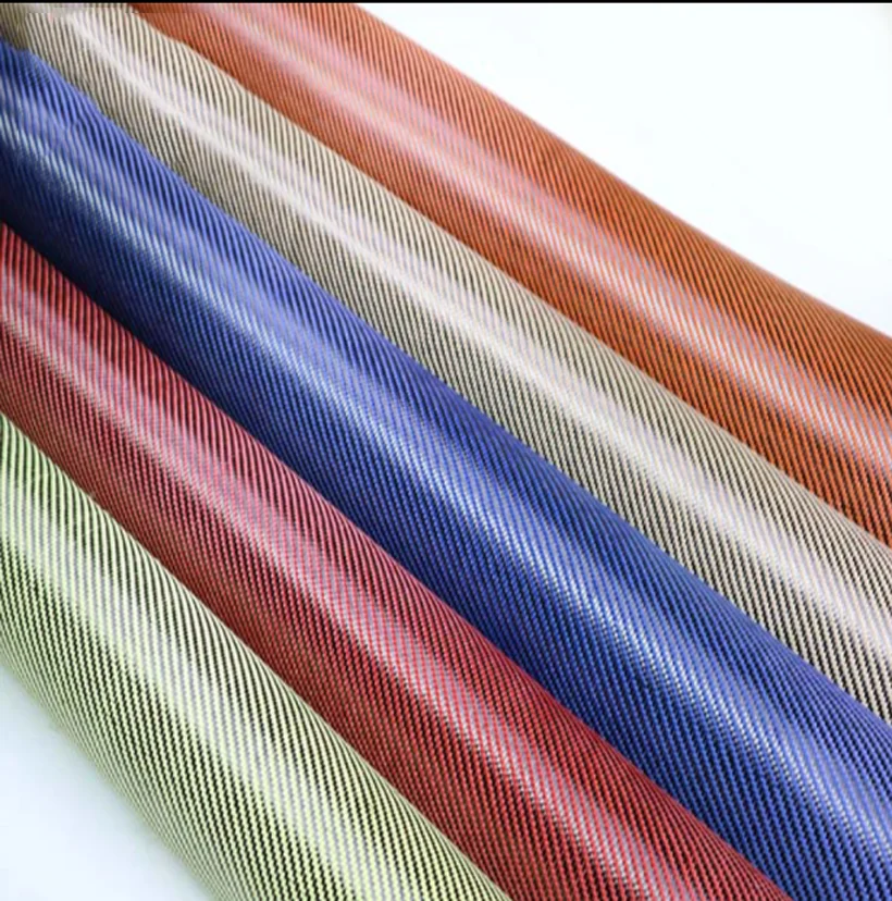 Carbon Aramid Fiber Hybrid Fabric Cloth 3K Carbon Fiber Aramid Fiber 0.5M*1M 0.25mm Thickness