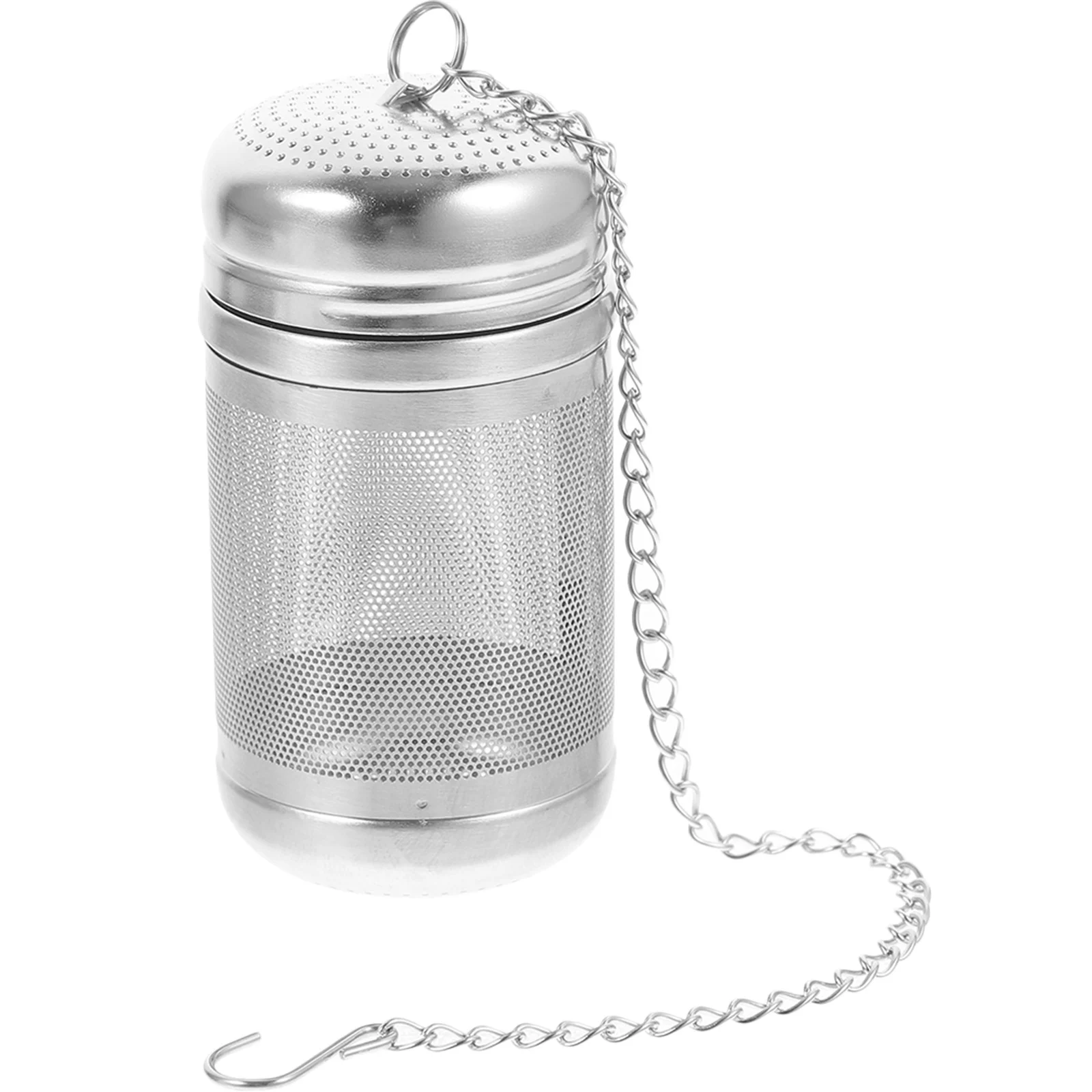 Hanging Chain Stainless Steel Tea Infuser Ball Mesh Filter for Loose Tea Spice Herb Soup Brine Cooking Strainer