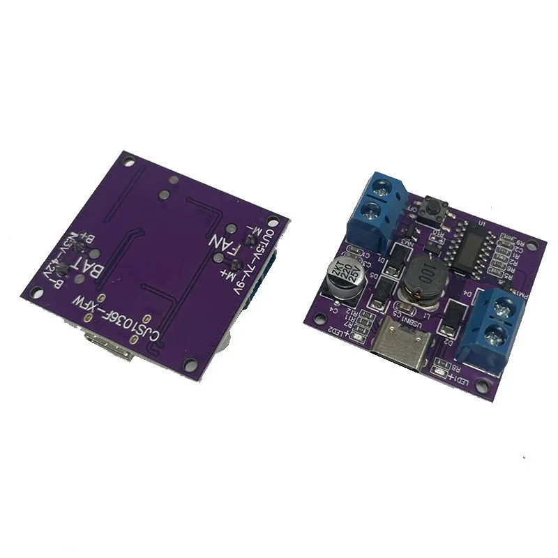 DC Motor Driver 5V/7V/9V Three-speed Speed Control Switch with Charging Function Small Fan Driver Module MOQ 5