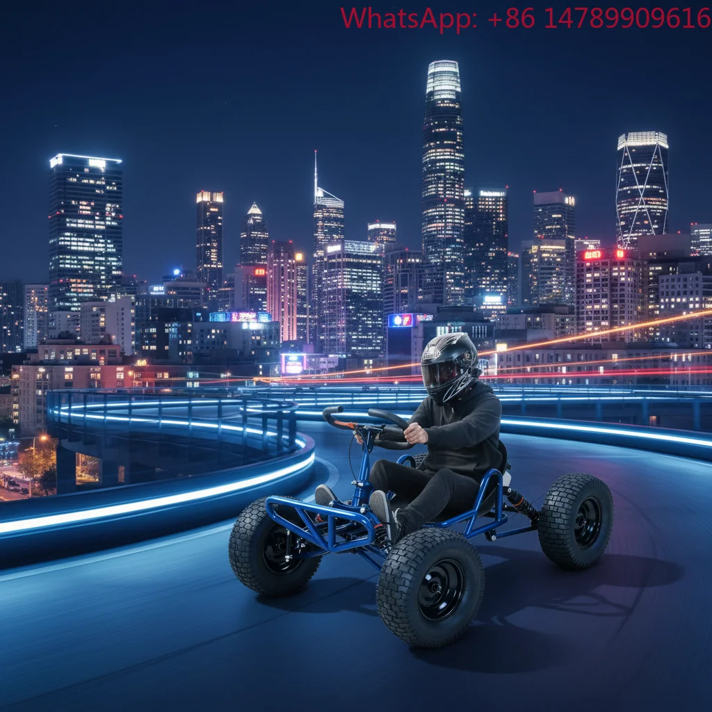 Vehículo Todoterreno, Nuevo Buggy 4x4 Premium de 500cc a Gasolina, Go Kart para Adultos, Go Kart Todoterreno con Chasis de Carreras
