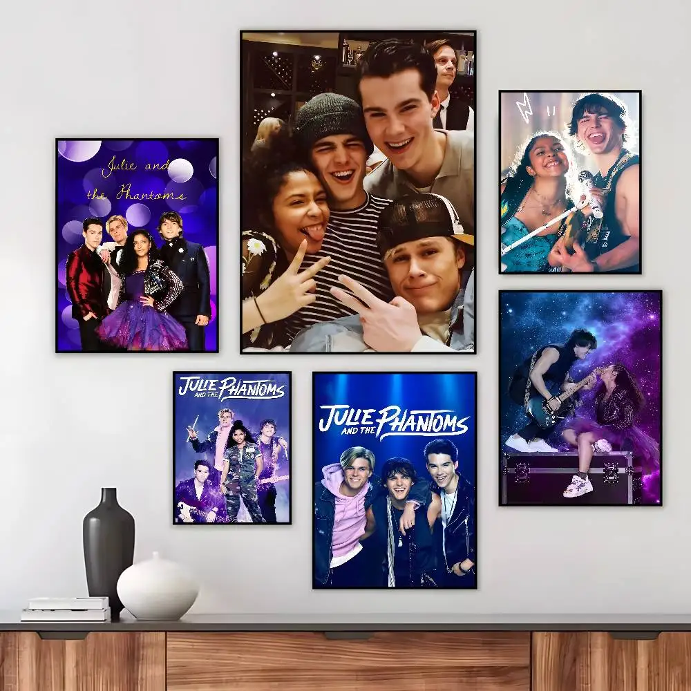 ملصق فني جيد للفيلم J-Julee and the Phantoms قماش عالي الدقة ورق طباعة جمالي متقدم جدار الفن لغرفة المعيشة ديكور المنزل #2