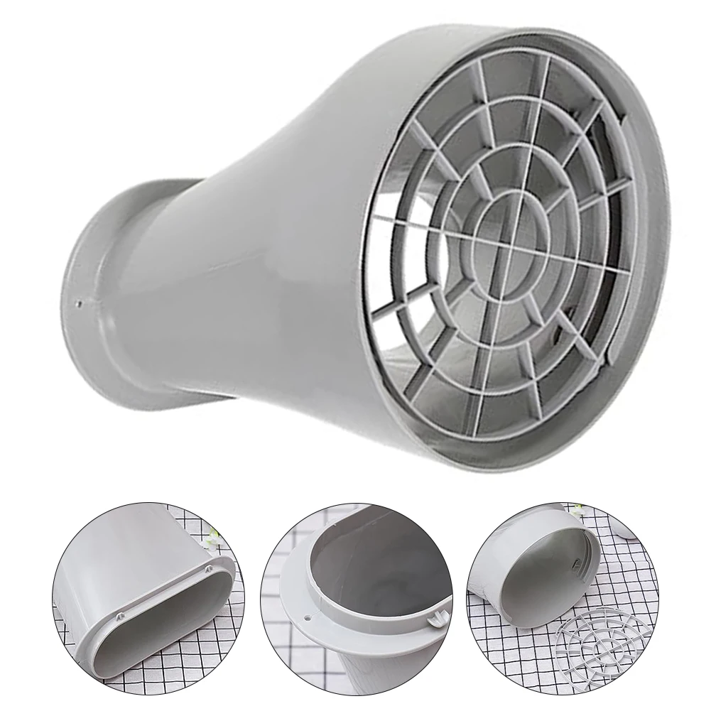 

Для выхлопных шлангов Соединитель шланга Эффективная установка вентиляции Простая установка Соединитель шланга Эффективное соединение выхлопной системы