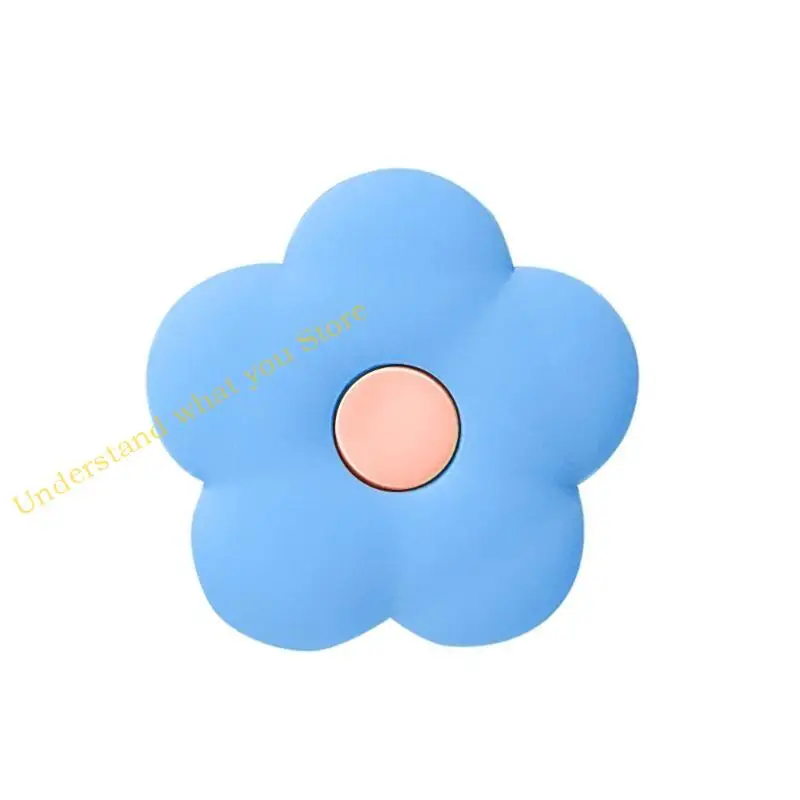 J60A Mini Simple Silicone Small Flower Pleging Phowing Teling Ring Stand Mobile Stand