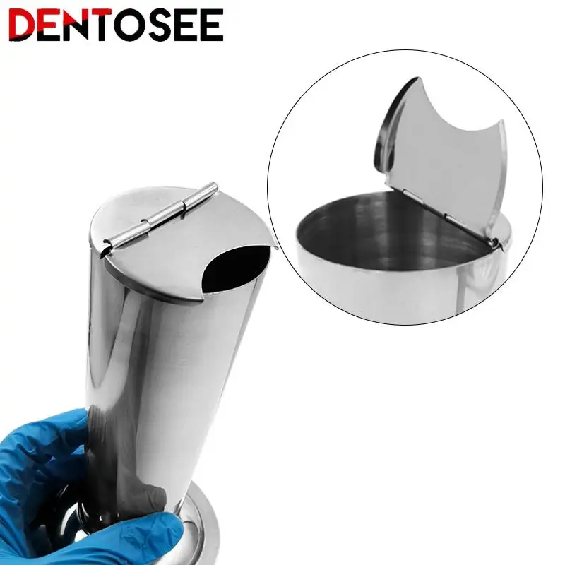 

Dental Tweezer Cylinder Barrel Holder Soaking Tweezers/pliers/hand Tools Disinfection Tank Stainless Steel Laboratory Tool