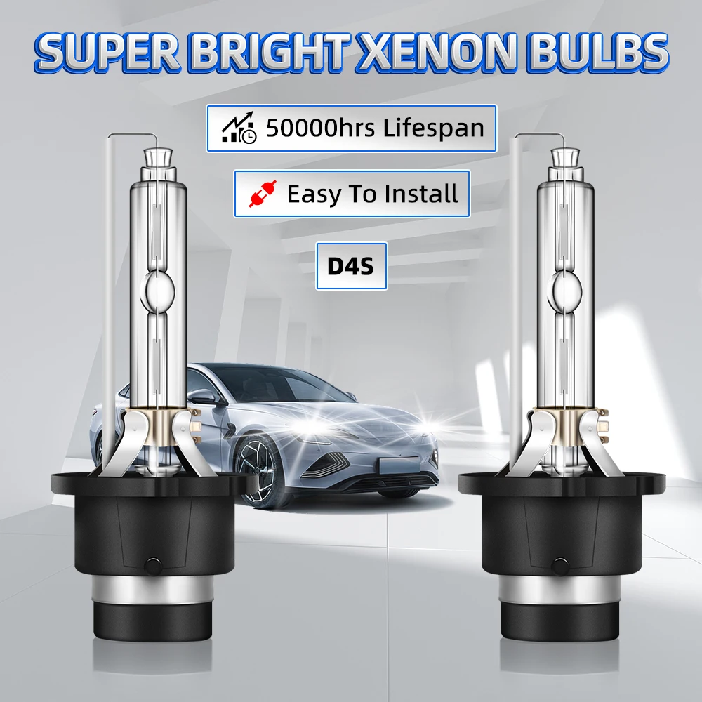 20000lm d4s versteckte Xenon-Scheinwerfer lampen 35-W-Frontlampen 12-V-24-V-Turbo-Autoscheinwerfer 5000k 6000k 8000k 10000k versteckte Xenon-Lichter