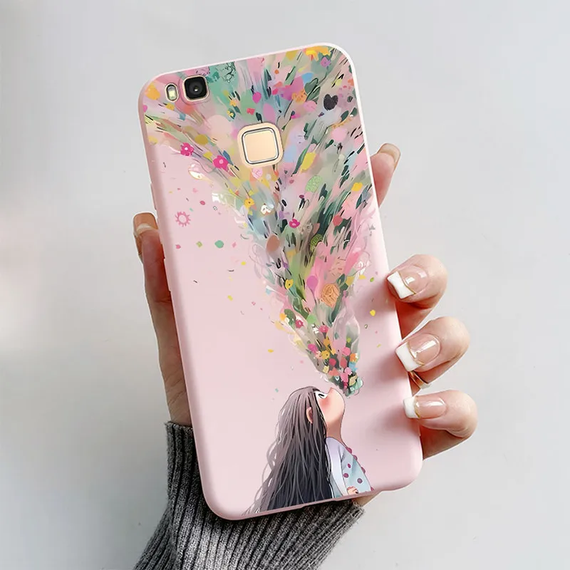 For Huawei P9 Lite 2016 Case VNS-L31 VNS-L21 VNS-L22 Cover Shockproof Bumper Cute Astronaut Funda on Huawei P9Lite G9 Lite Coque