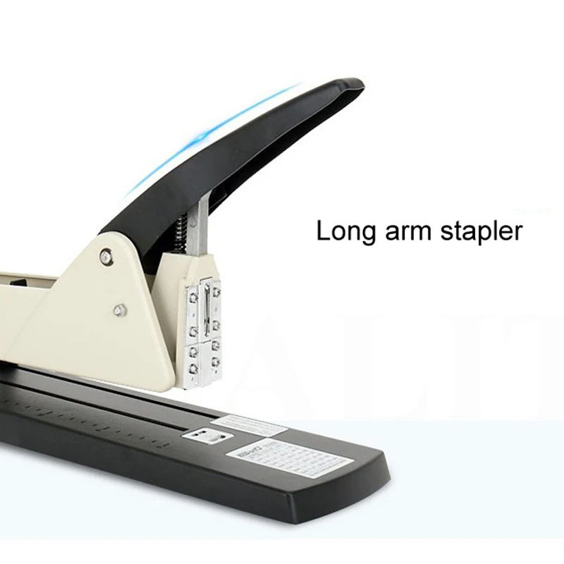 High Quality Heavy Duty Manual Paper Stapler Long Arm Stapler Heavy Duty Stapler 200 Staple Capacity