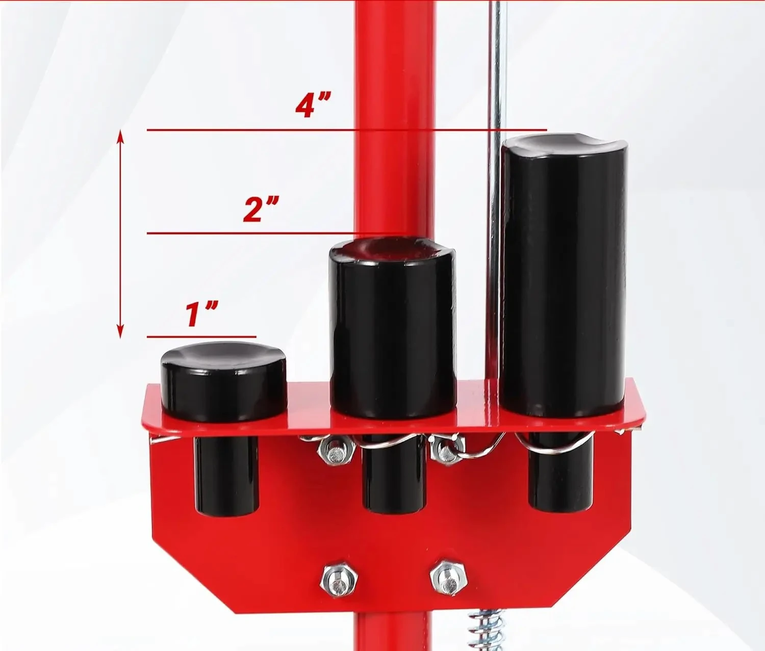 22 Ton Air Hydraulic Floor Jack For Heavy Duty Trucks & Tractors 44000 LBS Capacity 4 Adapters Adjustable Handle Dual Power